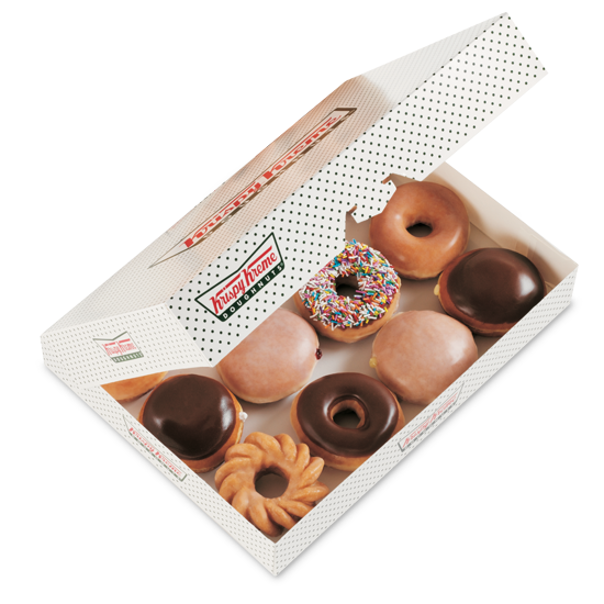 Krispy Kreme Donuts One Dozen (12) Limestone Exotic Soda & Snacks